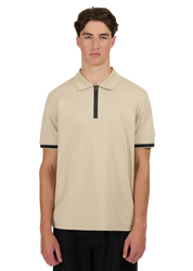 Silicone Zip Polo Shirt