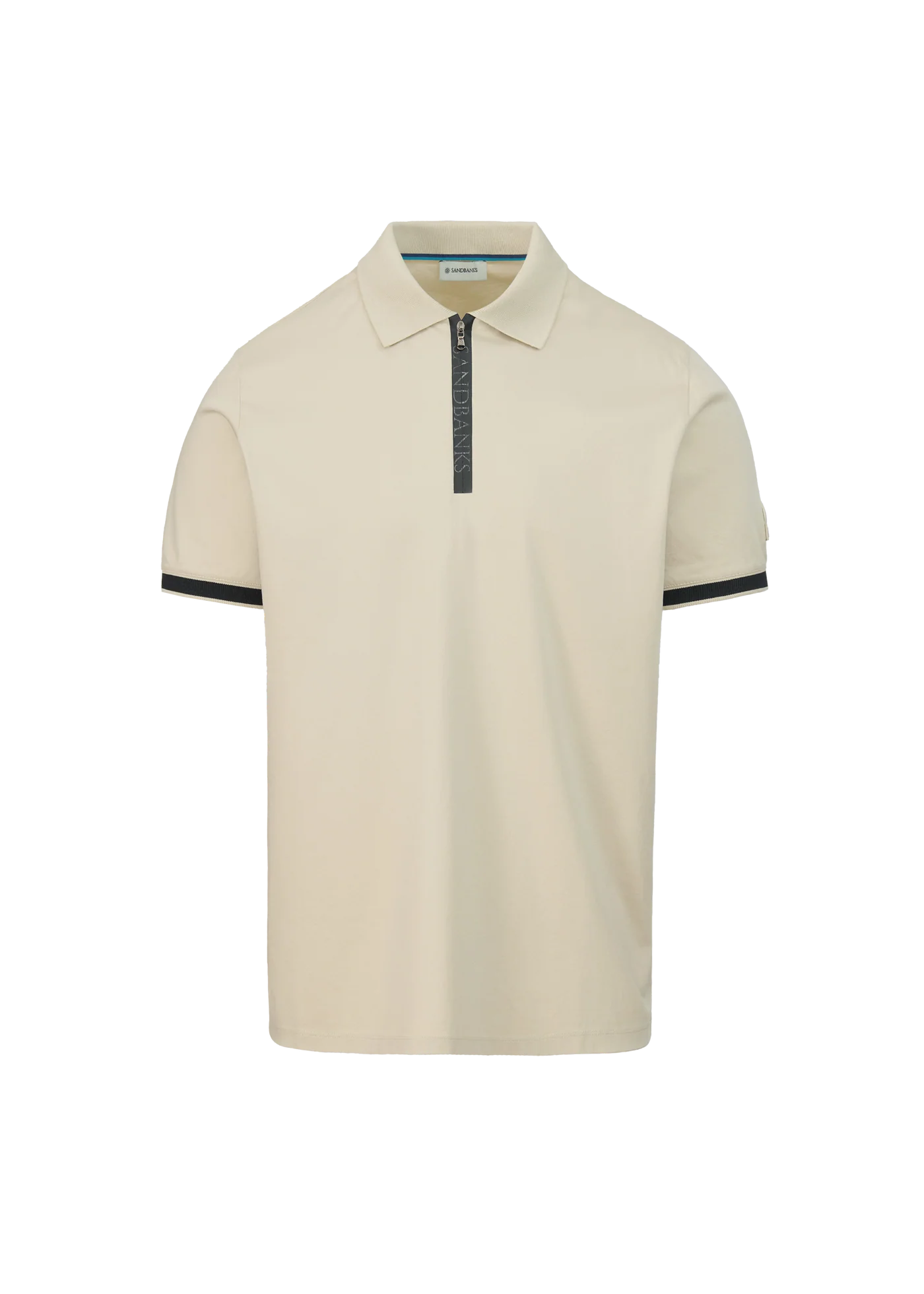 Silicone Zip Polo Shirt