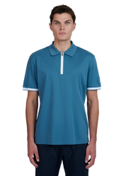 Silicone Zip Polo Shirt