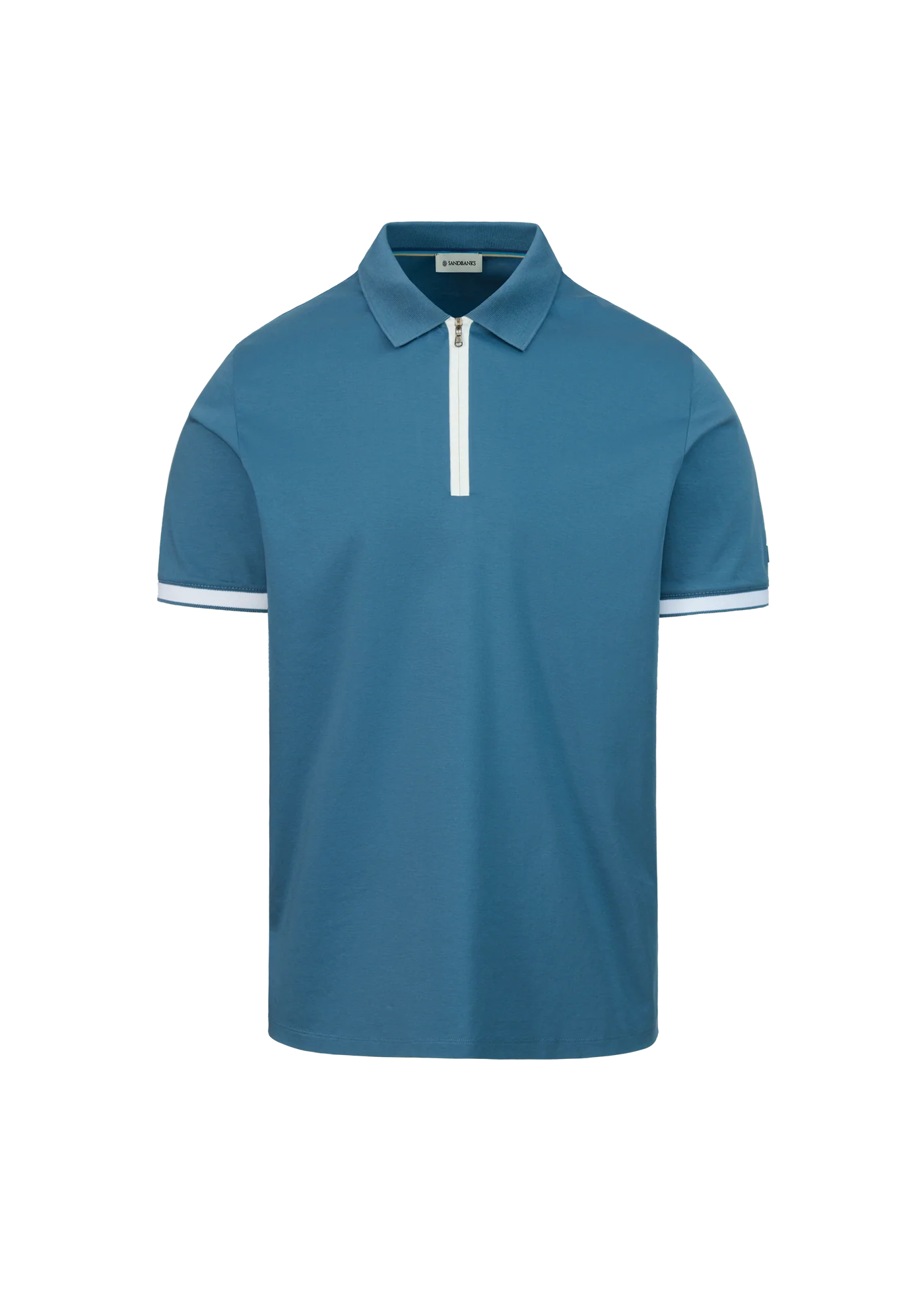 Silicone Zip Polo Shirt