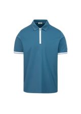 Silicone Zip Polo Shirt