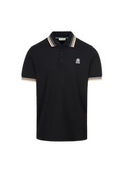 Gradient Rib Polo Shirt