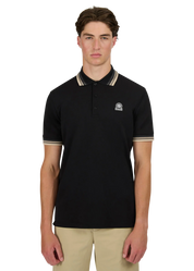 Gradient Rib Polo Shirt