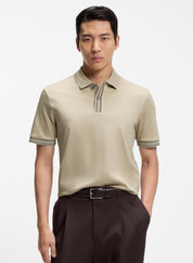 Mercerised Cotton Polo Shirt