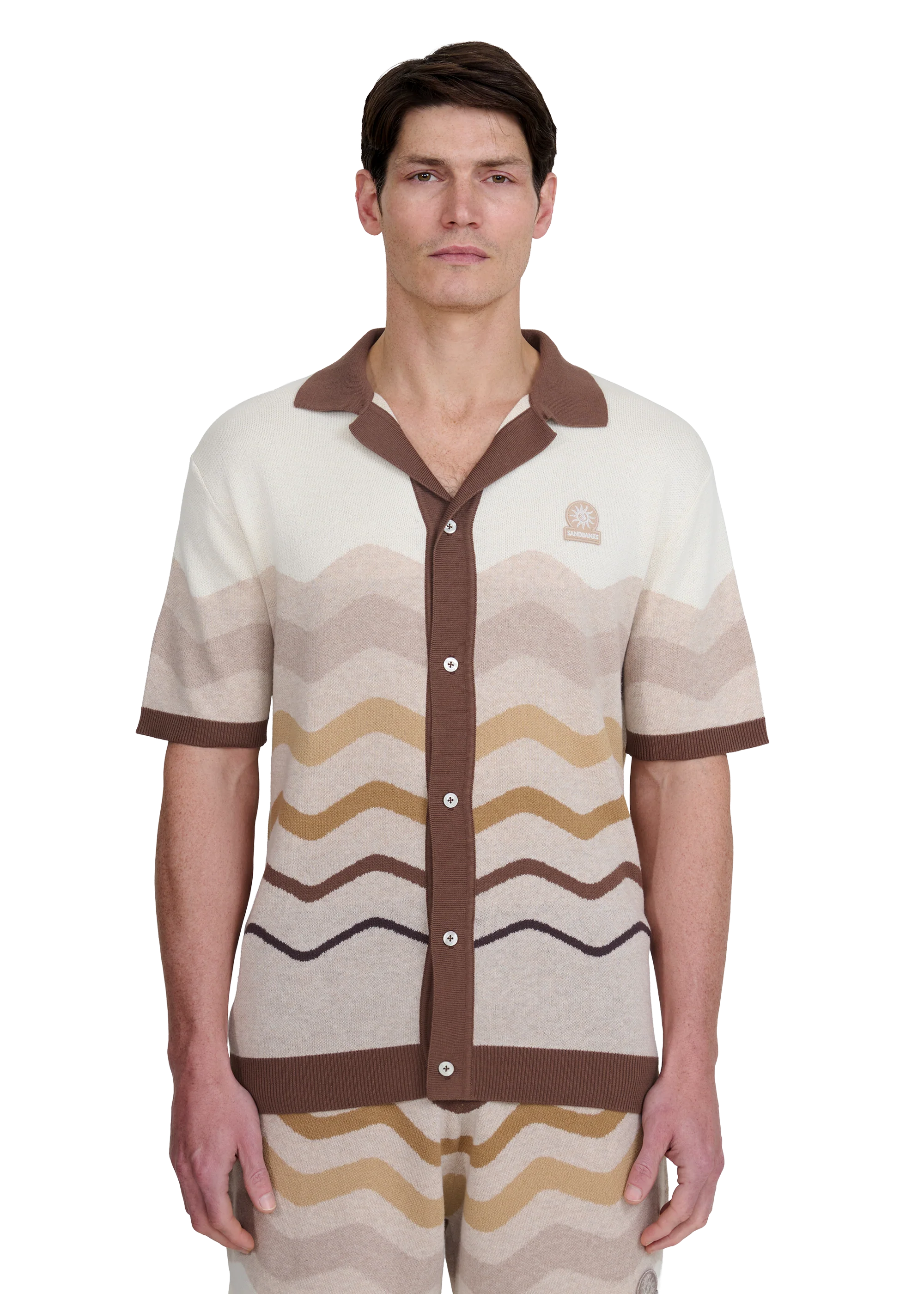 Wave Knitted Shirt