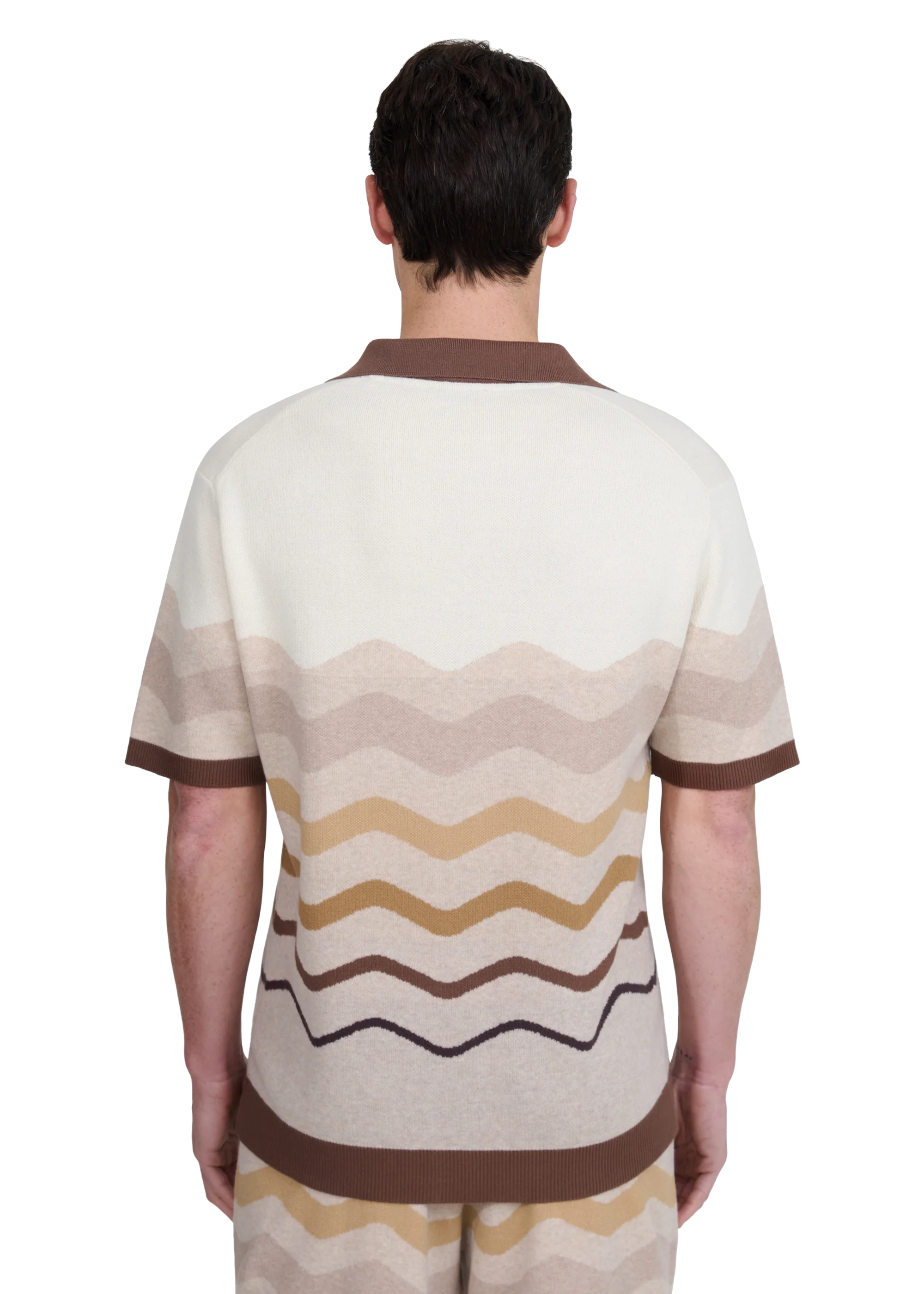 Wave Knitted Shirt
