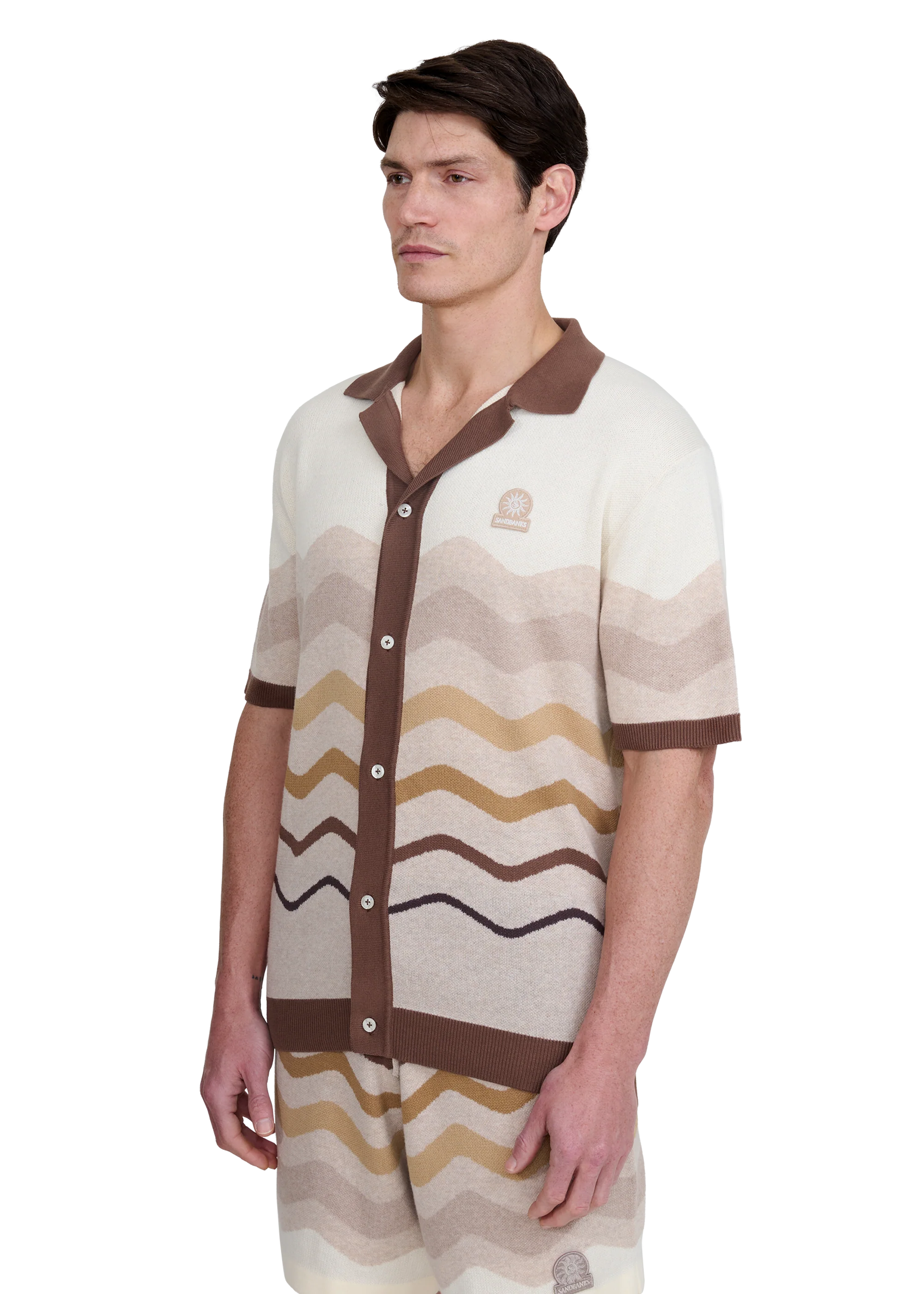Wave Knitted Shirt