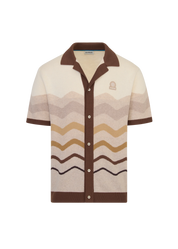 Wave Knitted Shirt