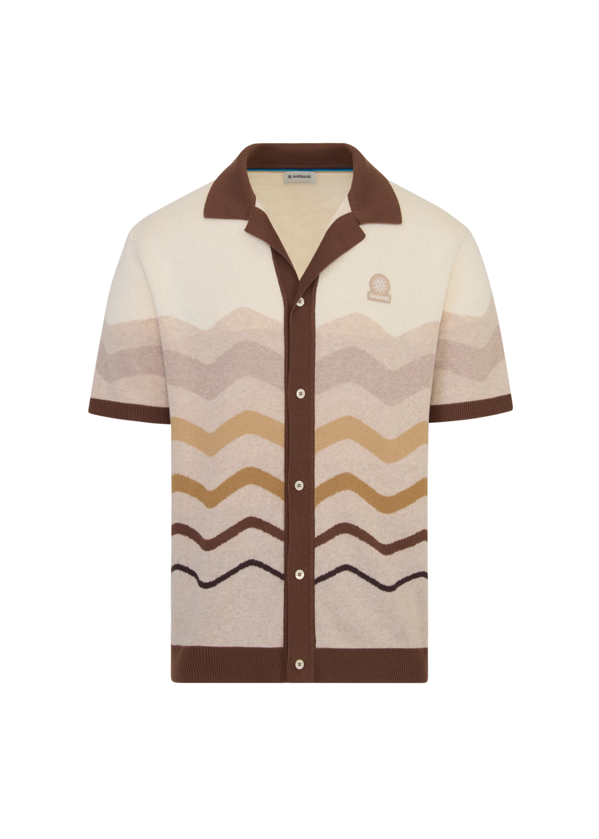Wave Knitted Shirt