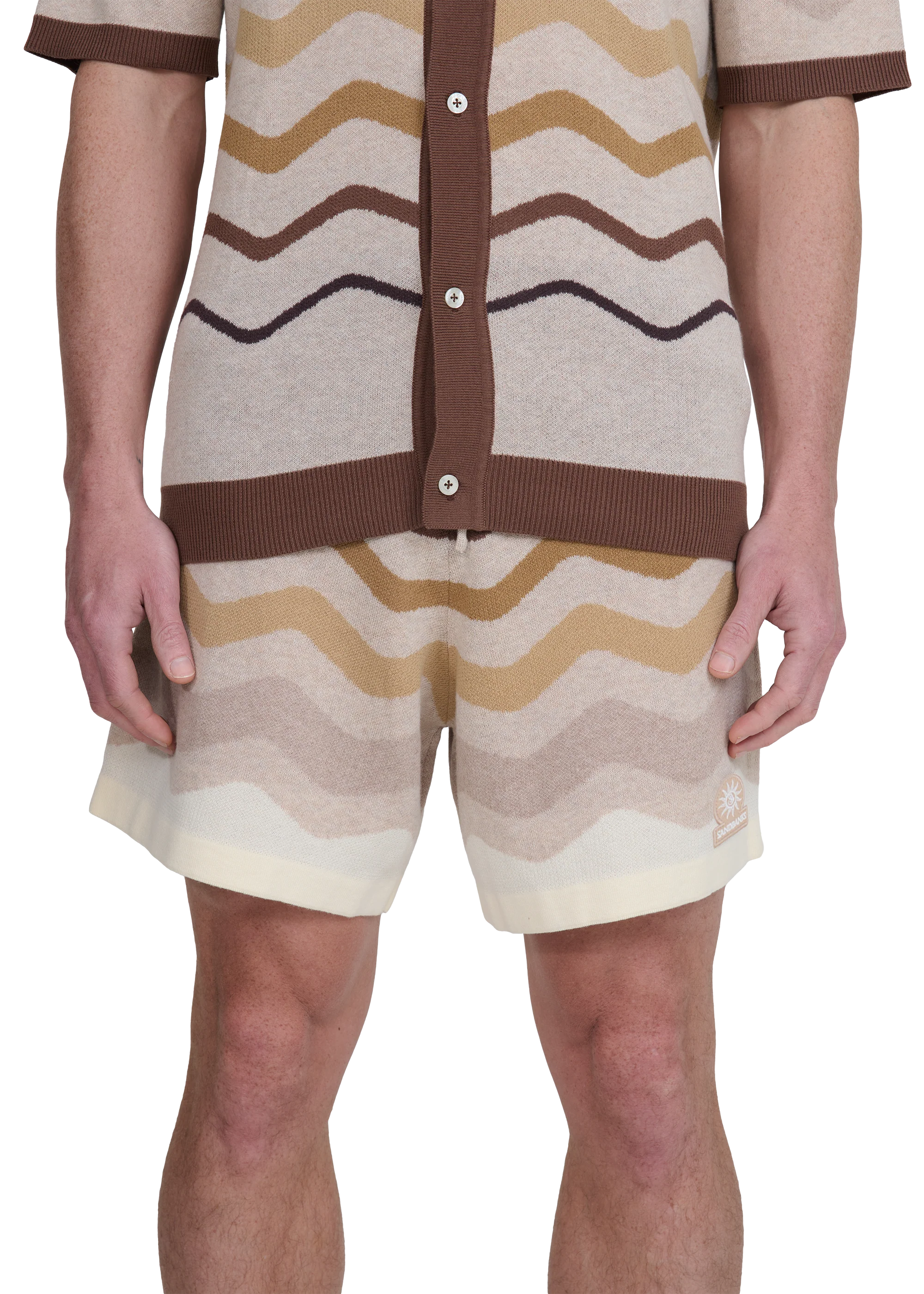 Wave Knitted Shorts