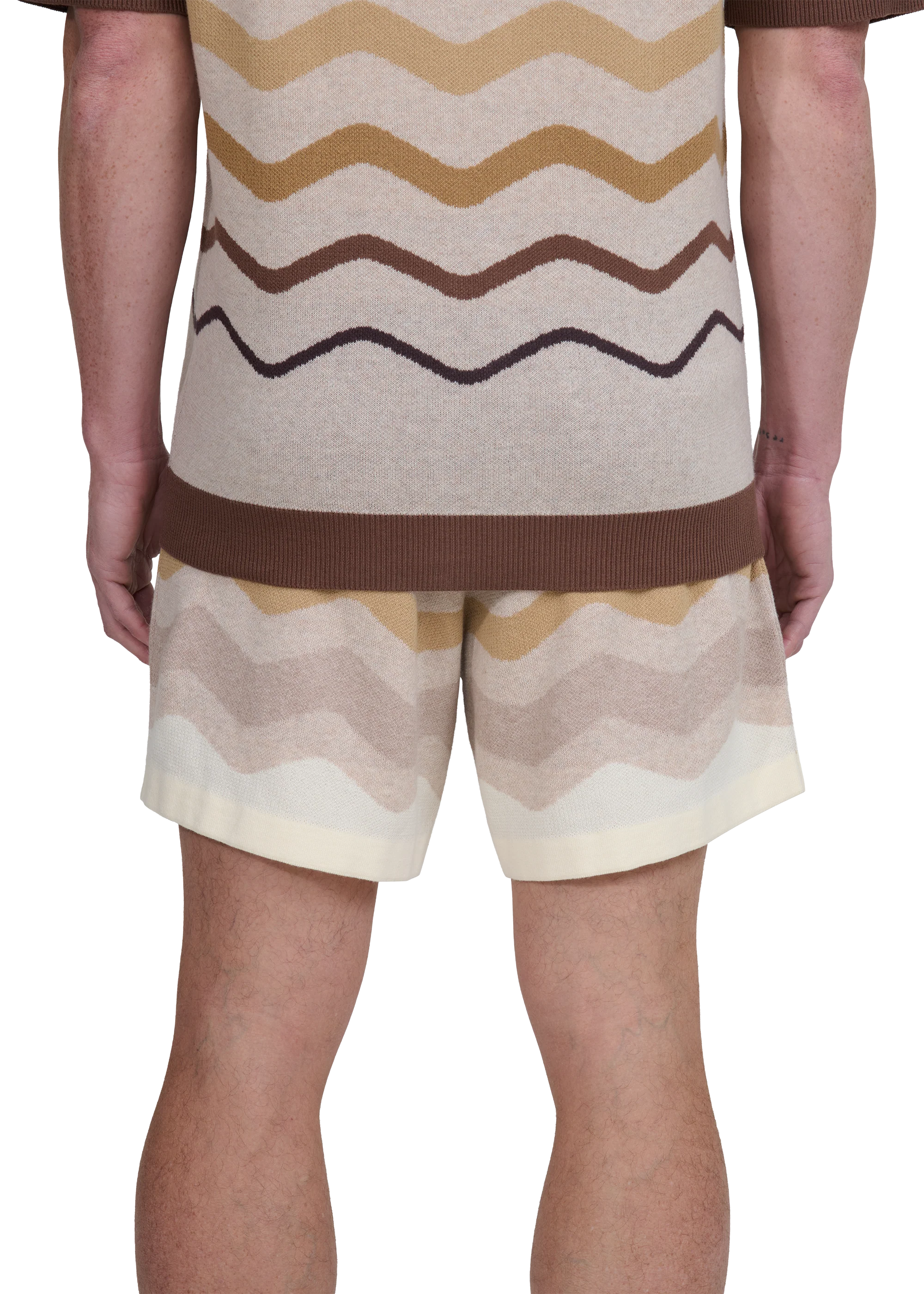 Wave Knitted Shorts