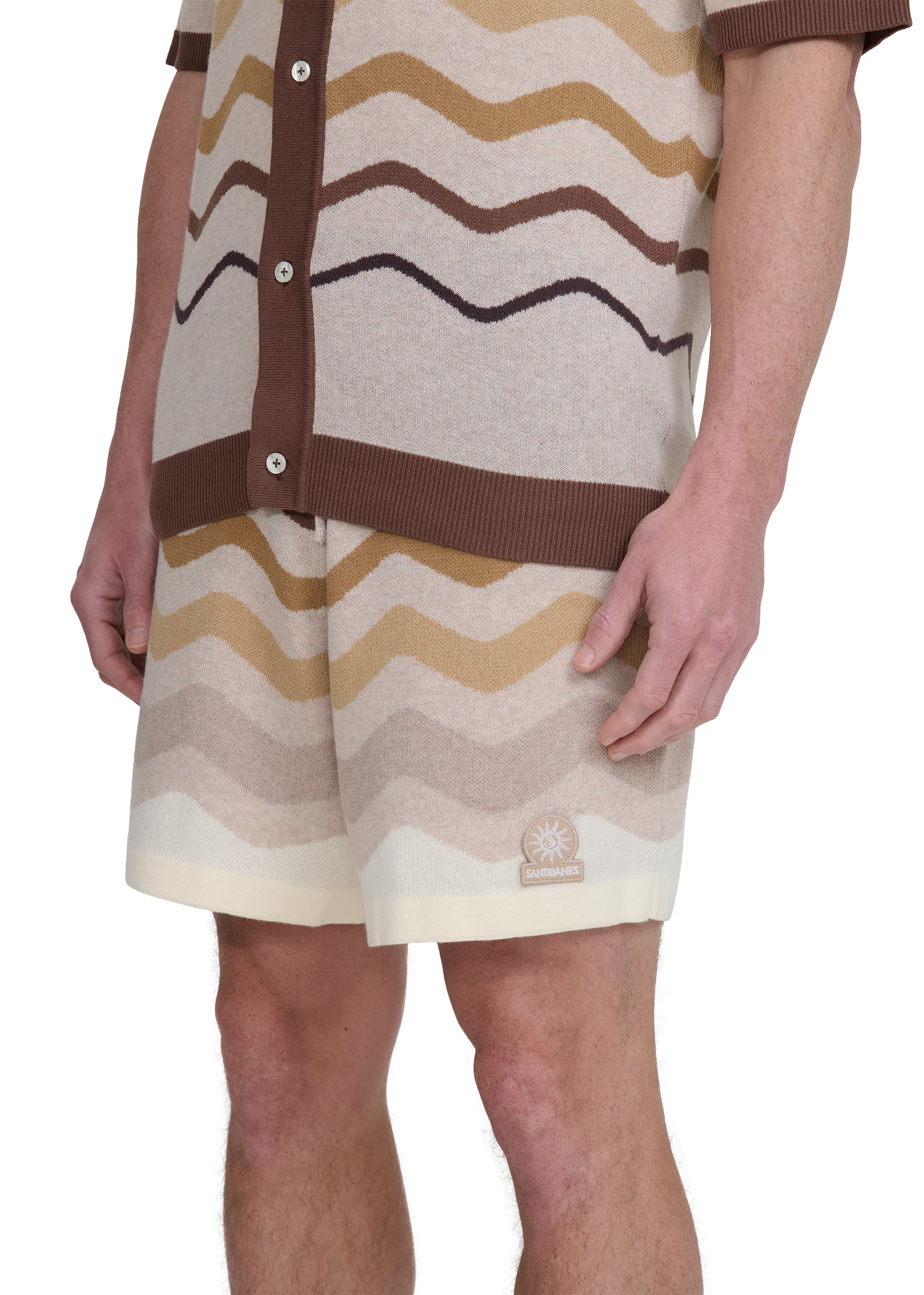 Wave Knitted Shorts