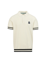 Stripe Hem Polo Shirt