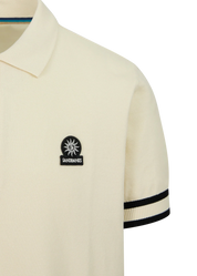 Stripe Hem Polo Shirt