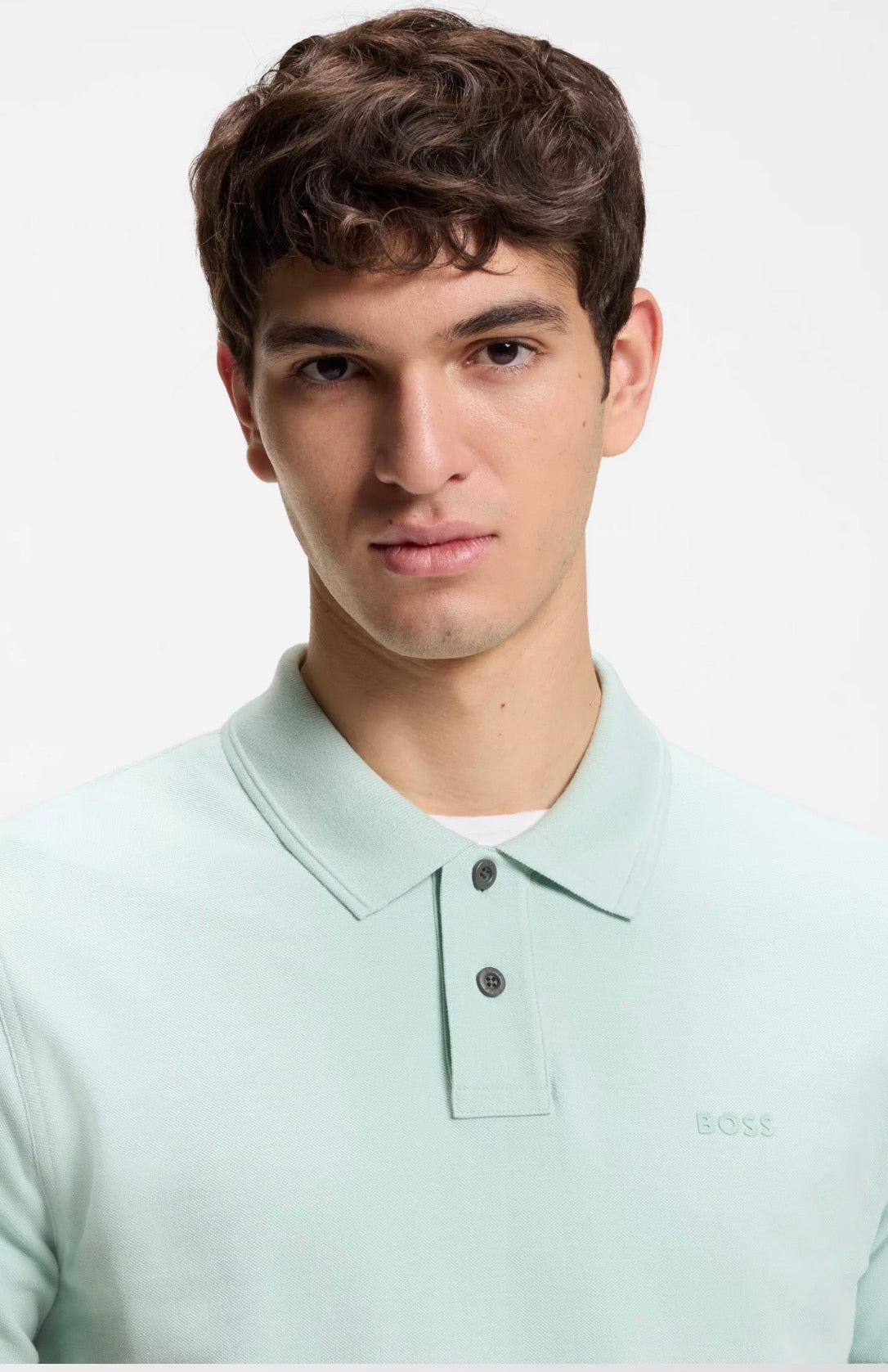Logo Print Piqué Polo Shirt