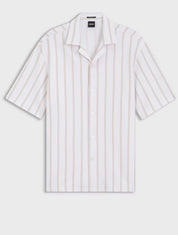 Boss Striped Stretch Cotton Shirt