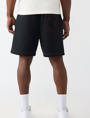 Buddha Face Big T Fleece Short