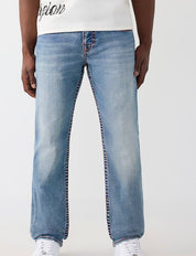 Ricky Embroidered Tiger Big T Flap Jeans