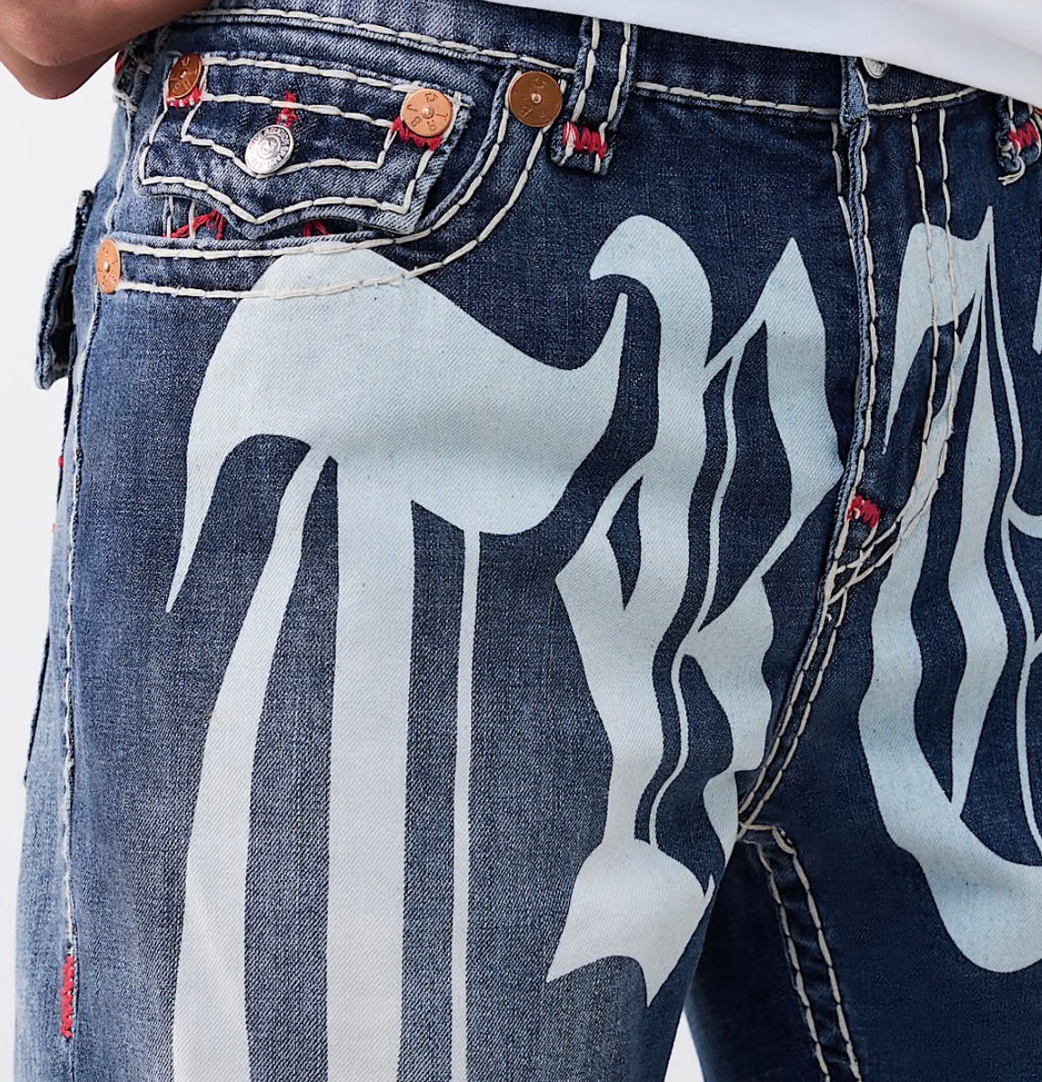 Bobby Super T Graphic Flap Jeans