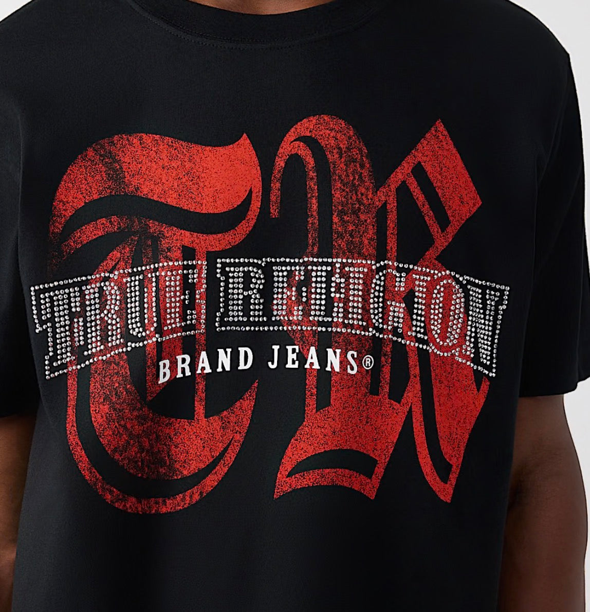 Rhinestone Logo T-Shirt