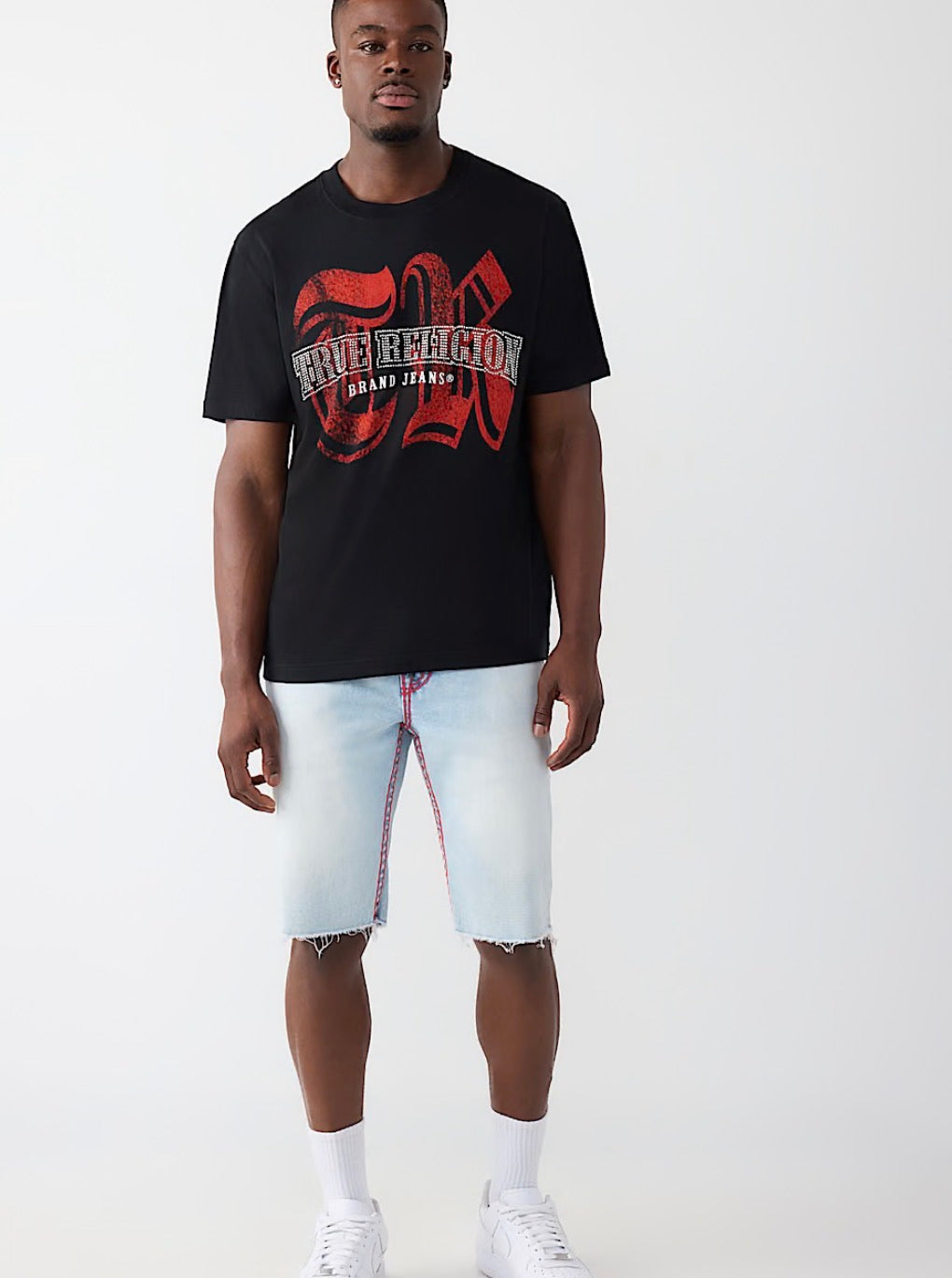 Rhinestone Logo T-Shirt