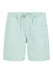 Terry Cloth Flower Shorts