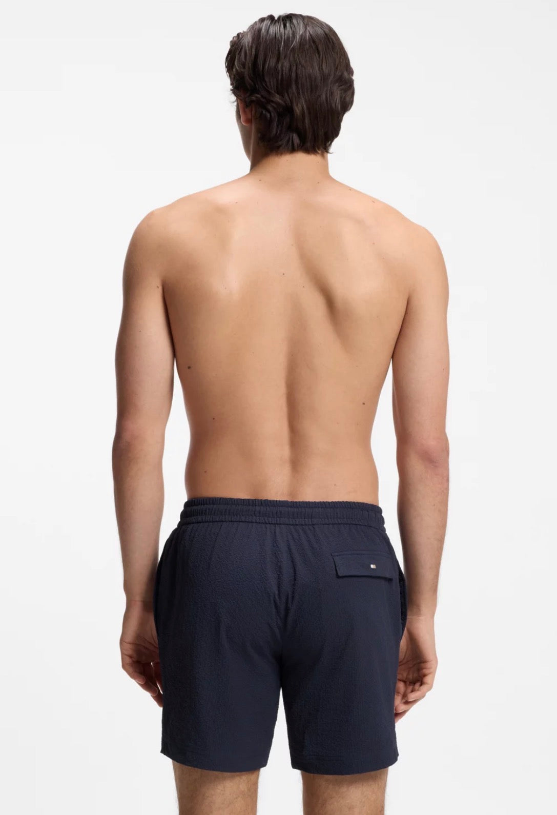 Seersucker Swim Shorts