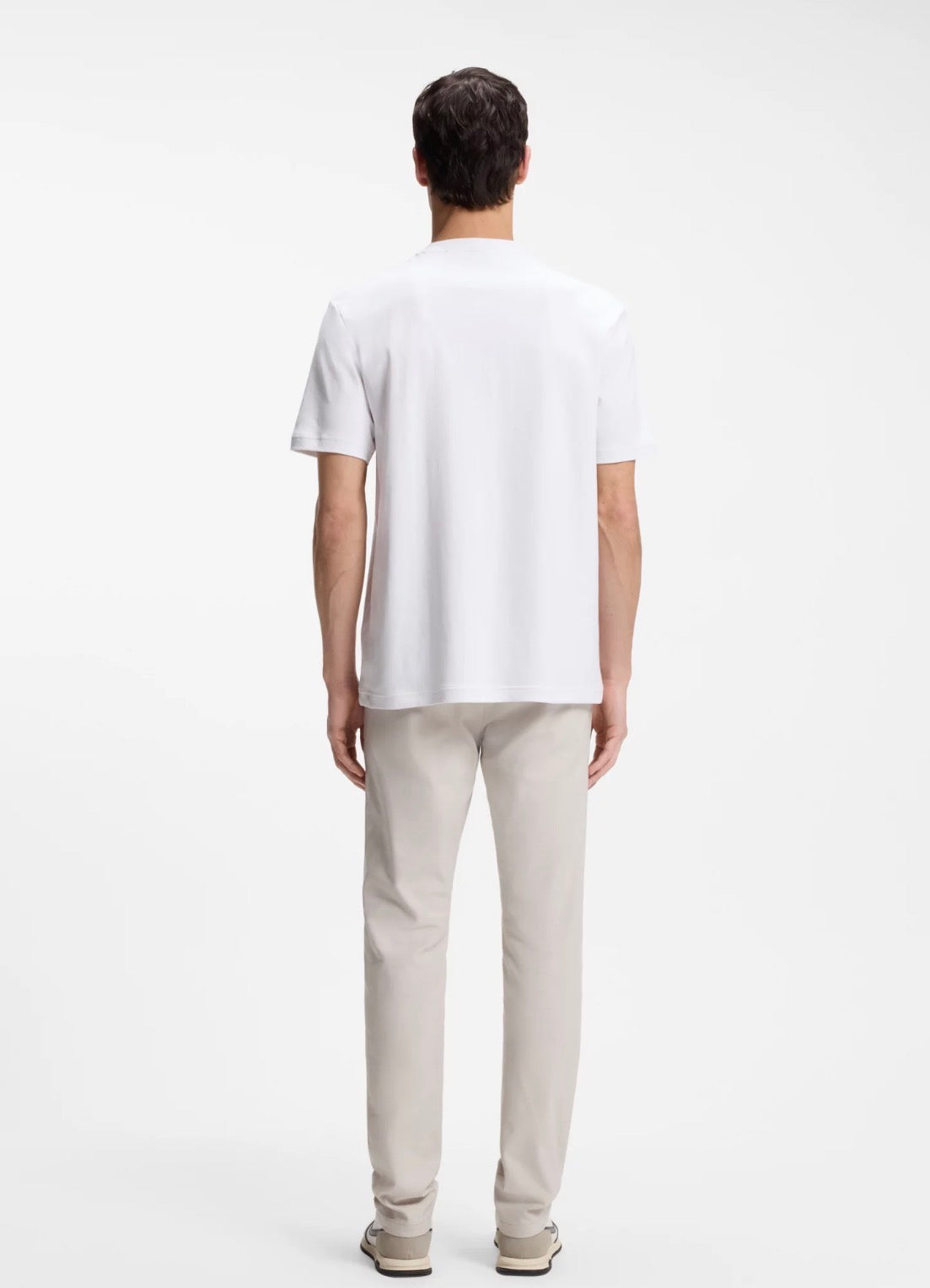 Embroidered Logo Interlock T-Shirt