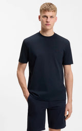 Embroidered Logo Interlock T-Shirt