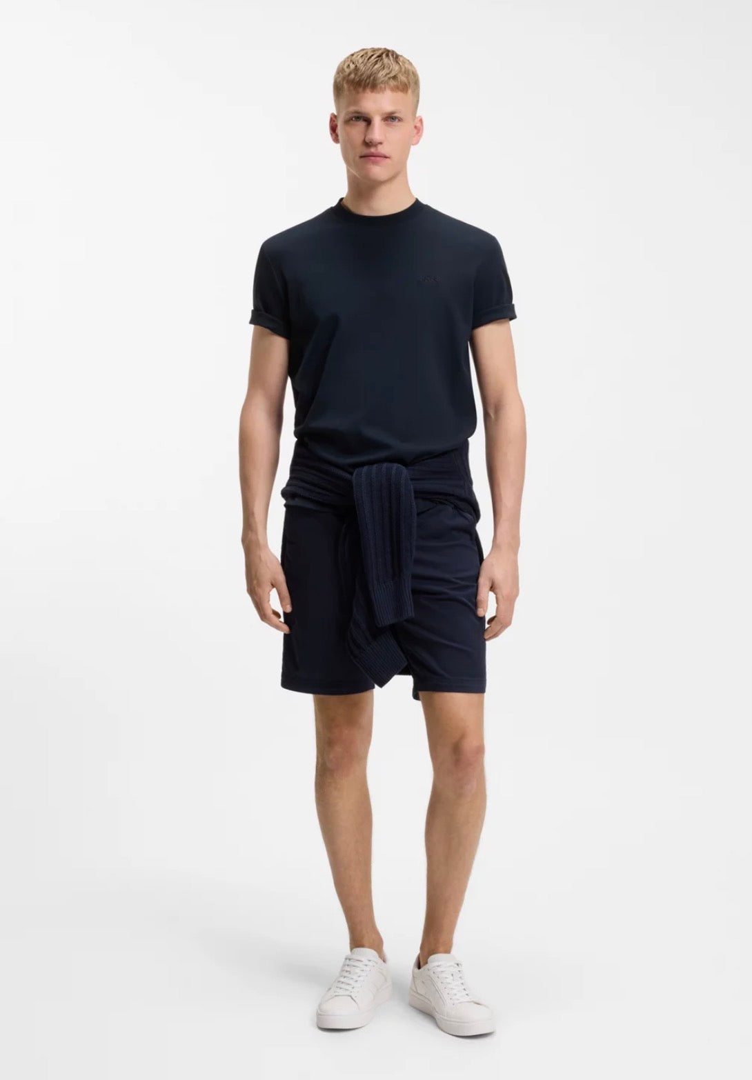 Embroidered Logo Interlock T-Shirt