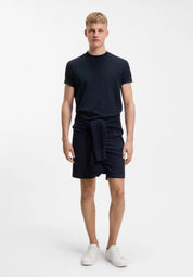 Embroidered Logo Interlock T-Shirt