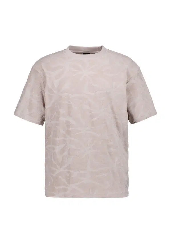 Terry Cloth Flower T-Shirt