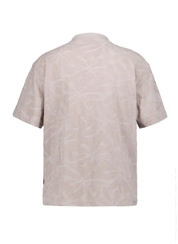 Terry Cloth Flower T-Shirt