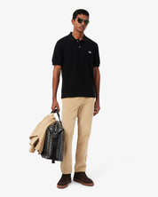 Short Sleeve Knitted Polo Shirt