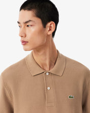 Short Sleeved Knitted Polo Shirt
