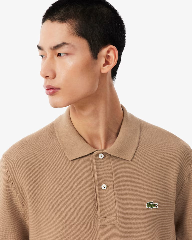 Short Sleeved Knitted Polo Shirt