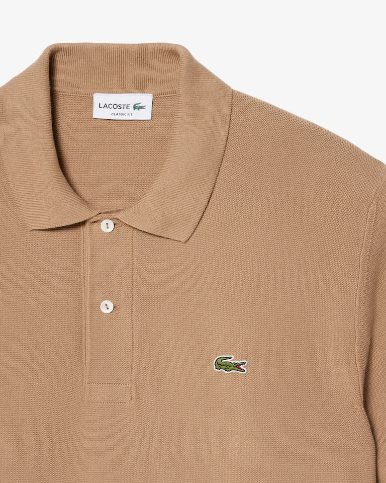 Short Sleeved Knitted Polo Shirt