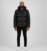 Helvetica Middle Block Balaclava Down Jacket