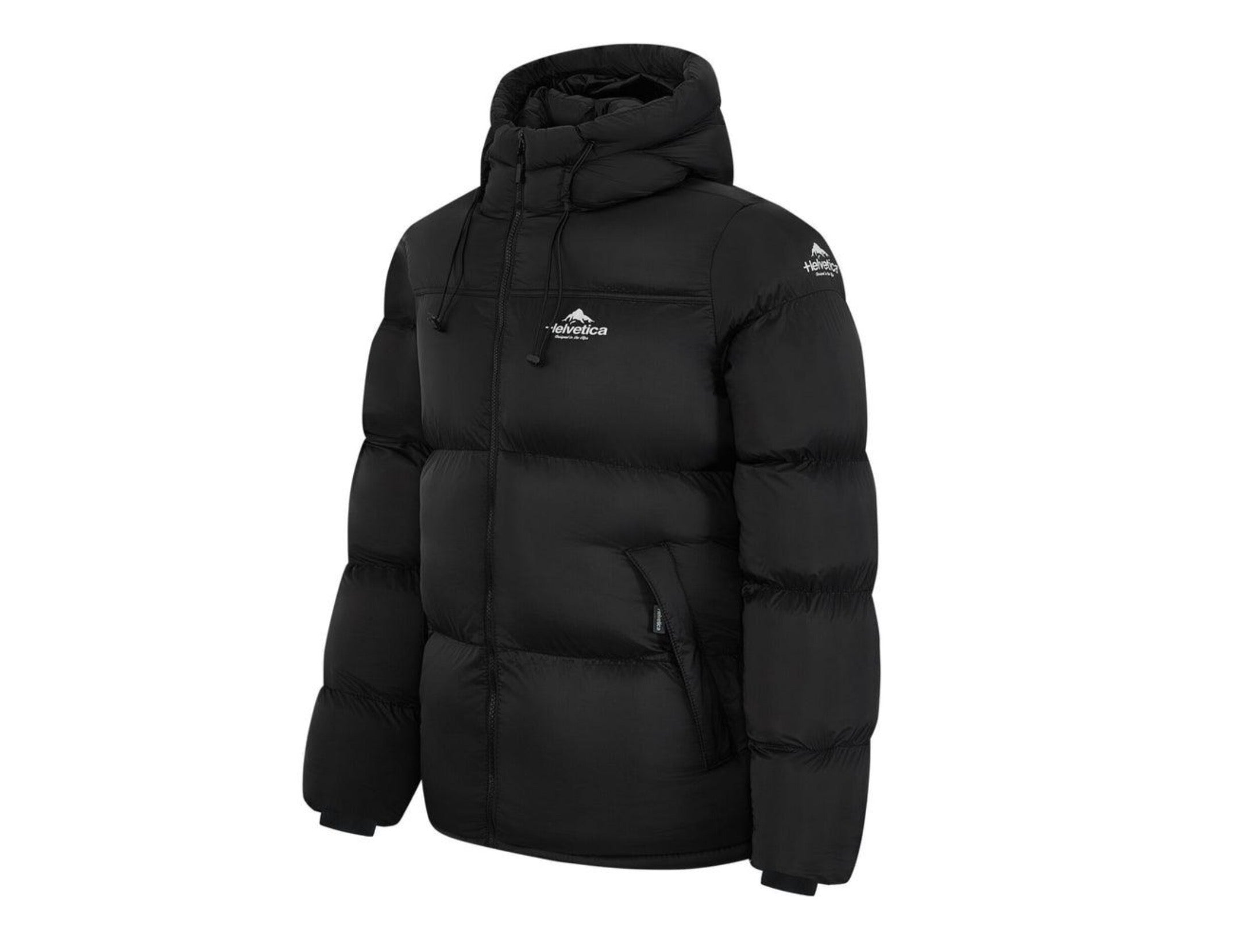 Helvetica Middle Block Balaclava Down Jacket