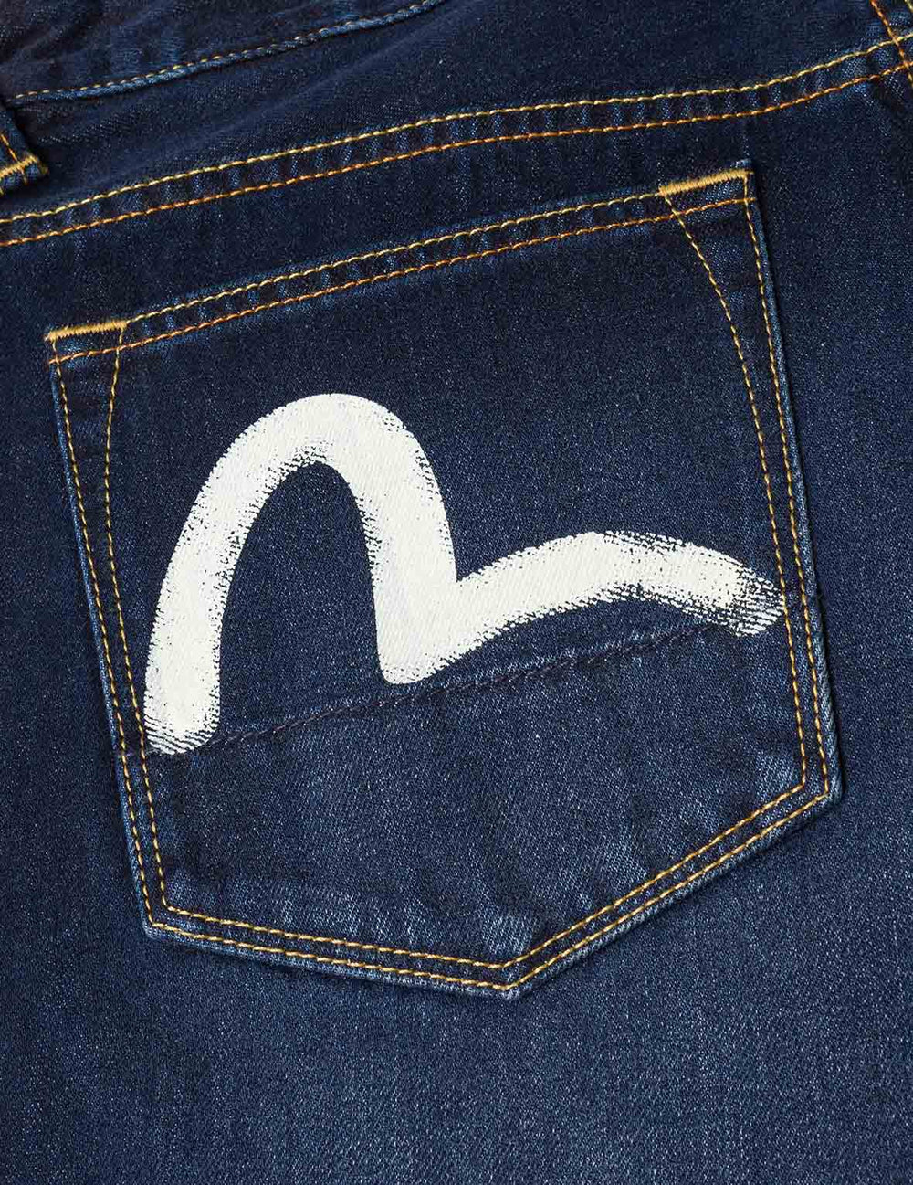 EVISU Seagull Pocket Print Jeans
