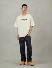 EVISU Seagull Pocket Print Jeans