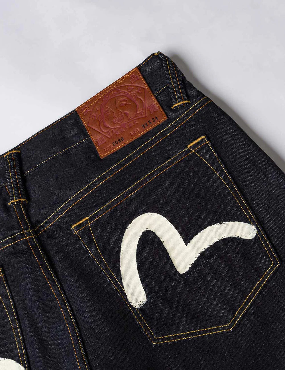 EVISU Seagull Pocket Print Jeans