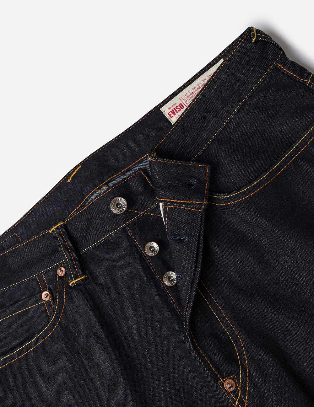EVISU Seagull Pocket Print Jeans