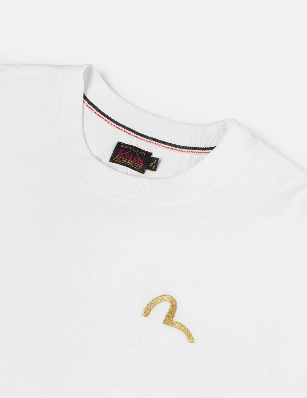 EVISU Seagull Embroidered T-Shirt
