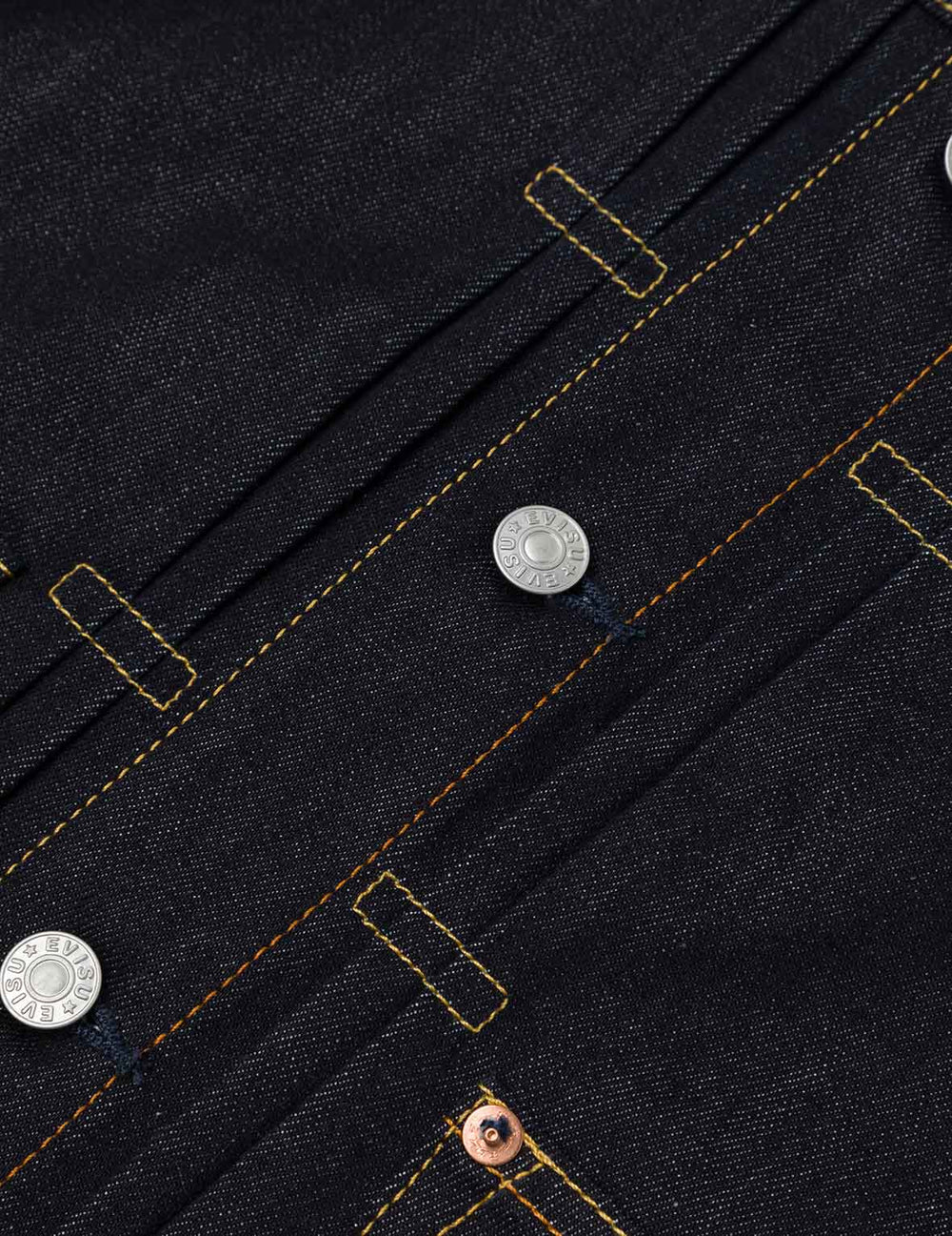 EVISU Seagull Print Denim Jacket