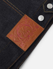 EVISU Seagull Print Denim Jacket