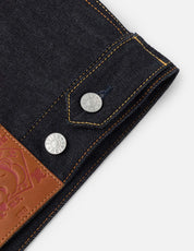EVISU Seagull Print Denim Jacket