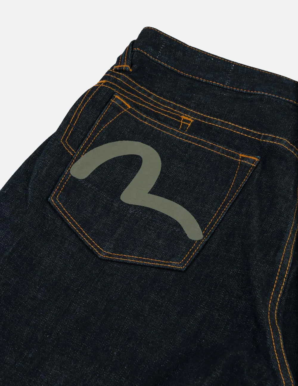 EVISU Seagull Print Pocket Selvedge Jeans