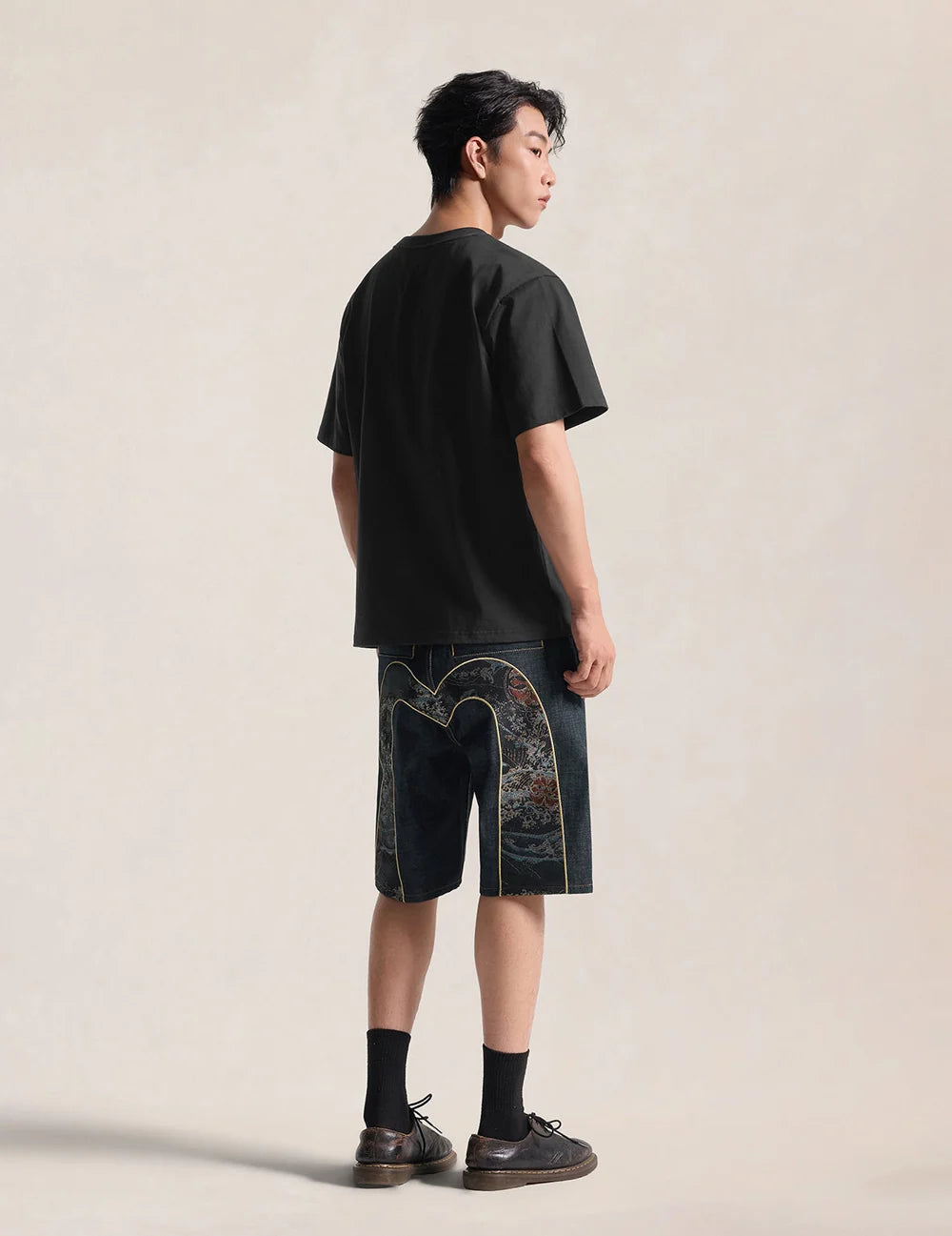 EVISU Brocade T-Shirt