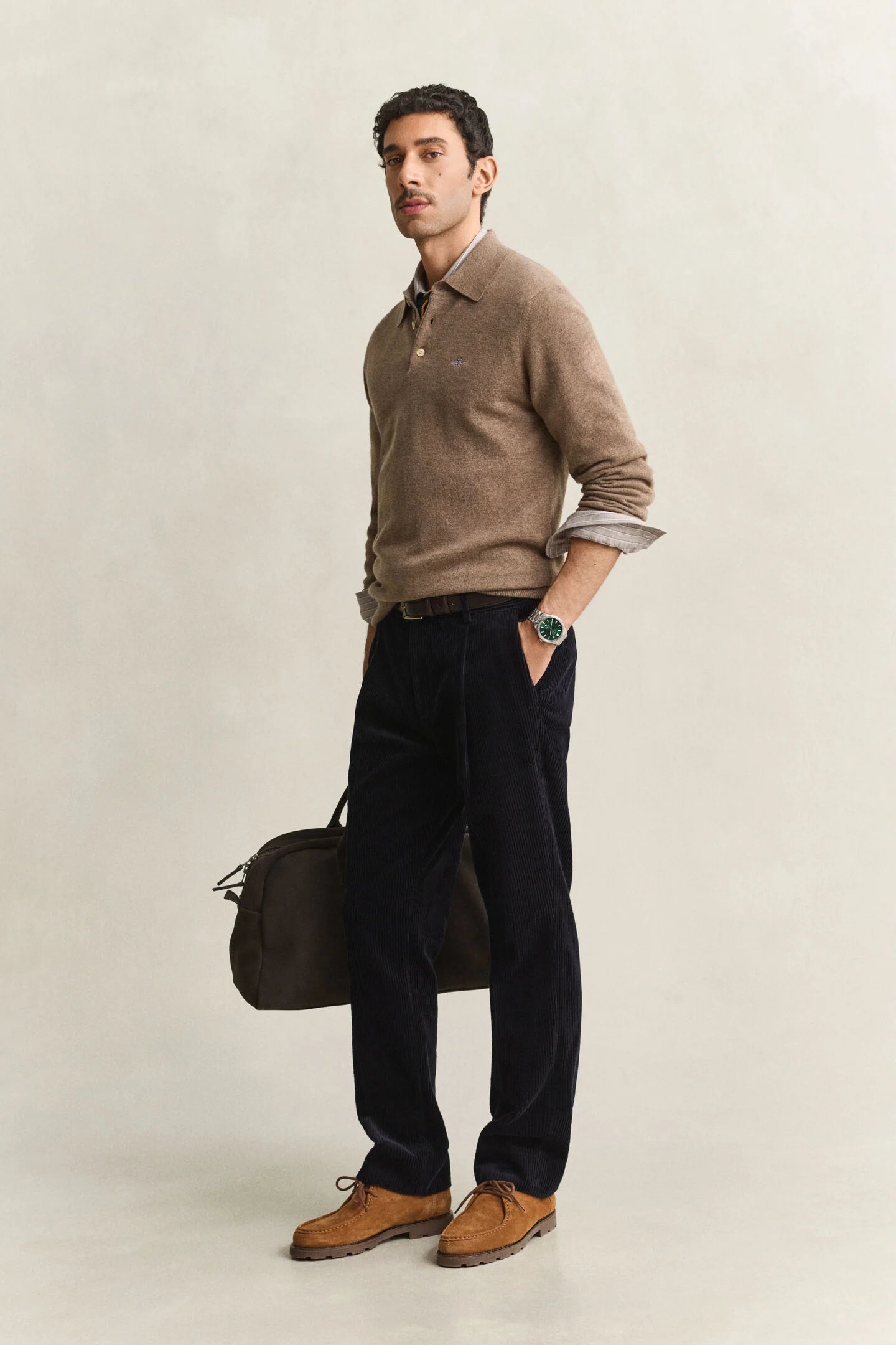 GANT Lambswool Polo Jumper